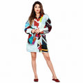 Vintage Handmade Patchwork Winter Jacket Indian Kantha Coat / Jacket