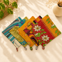 Mix Assorted Handmade Vintage kantha Cotton Pot Holders