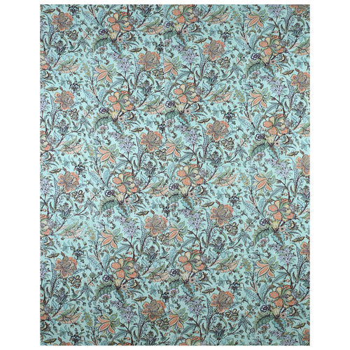 Vintage Floral Kantha 100% Cotton Handmade Quilt