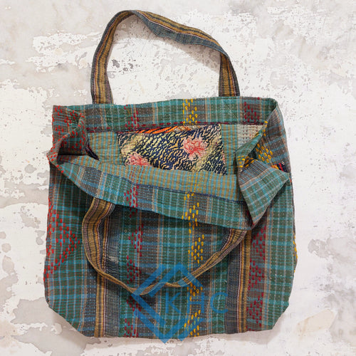 Assorted Recycled Cotton Quilted Vegetables bag, Shopping Bag