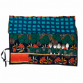 Indian Handmade Kantha Cotton Cutlery Warp Pouch